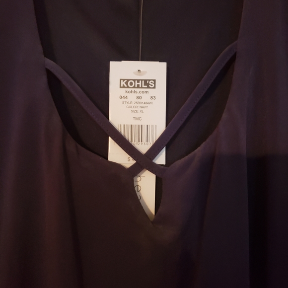 Ankle length summer dress. New with tags.  Sleeveless. Beautiful pattern. - Picture 3 of 5